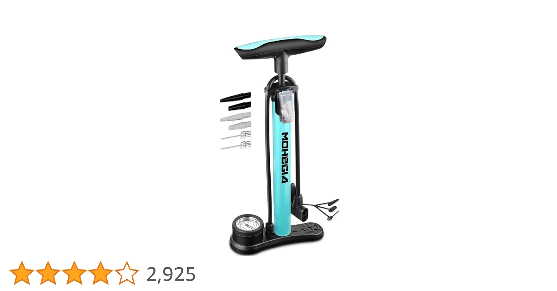 Amazon | 【全バルブ対応】MOHEGIA 自転車 空気入れ 160PSI 圧力