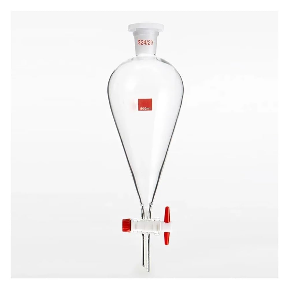 Laborgeräte und -ausrüstung 60ml-1000ml Labor Glas Geformt Scheidetrichter Trennung Trennung(1000ml PTFE piston)