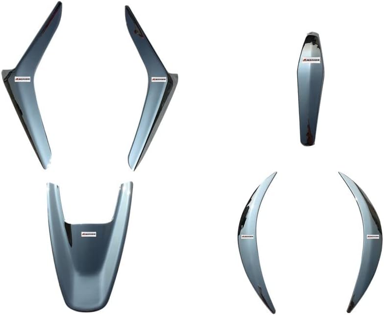 MAHABIR Chrome Garnish Kit Compatible with Access 125 CC Scooter - Chrome Plating for Enhanced Style | 5-Year Warranty | Easy Installation