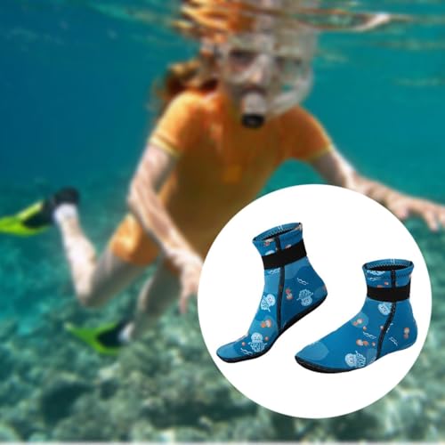 Calcetines de buceo de neopreno para snorkel natación surf 4