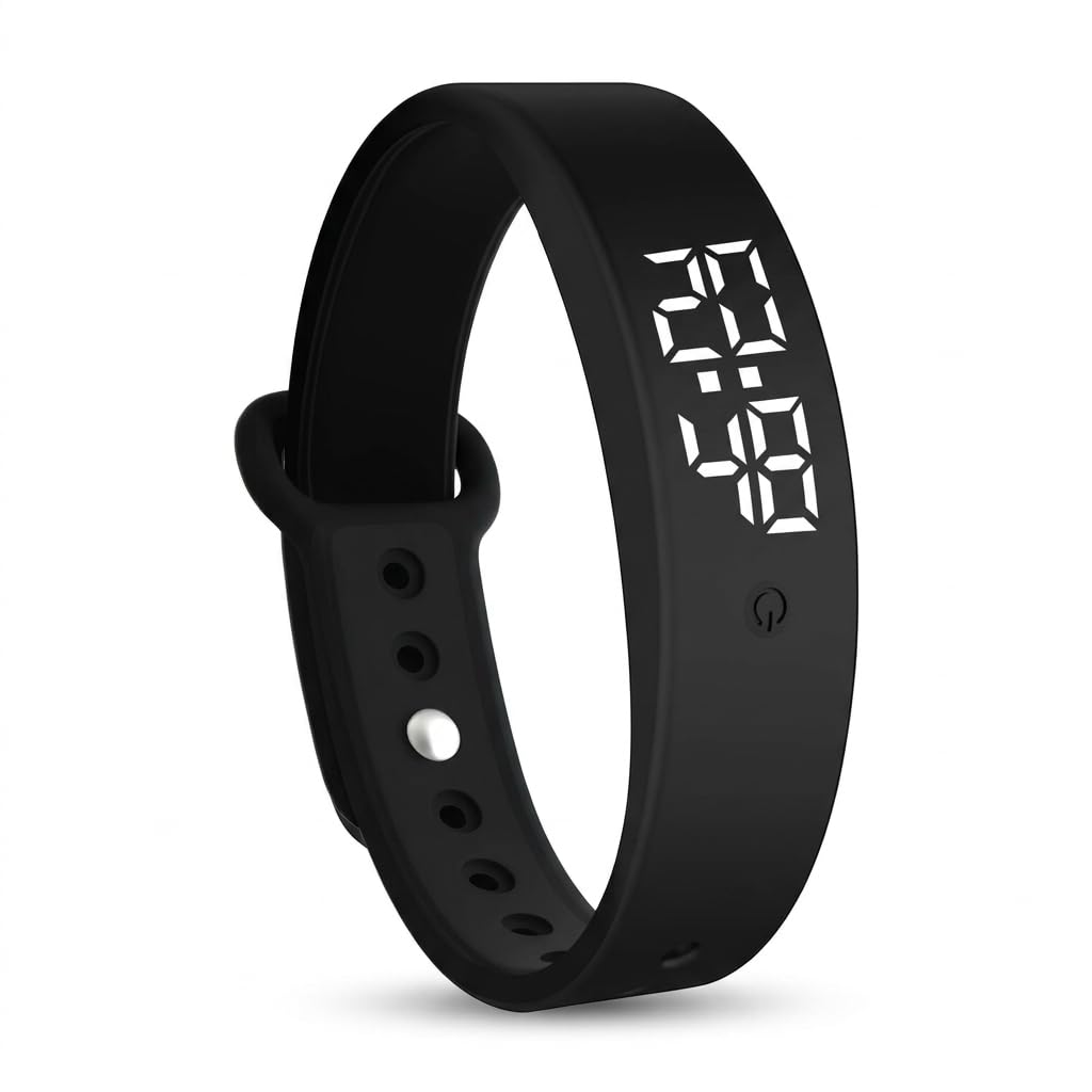 Silent Vibrating Alarm Wristband Waterproof Vibrating Alarm Easy to Use
