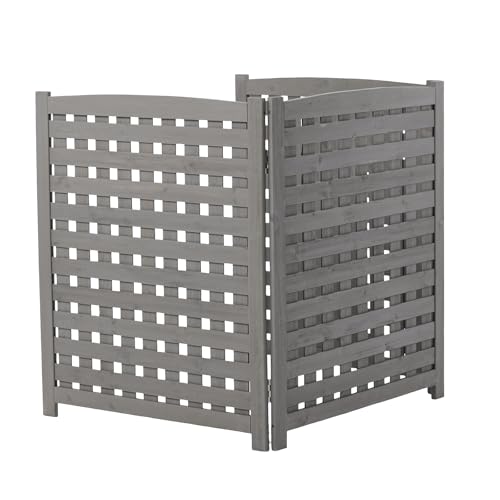 Klwenas Maec 3-Panel Air Conditioner Fence