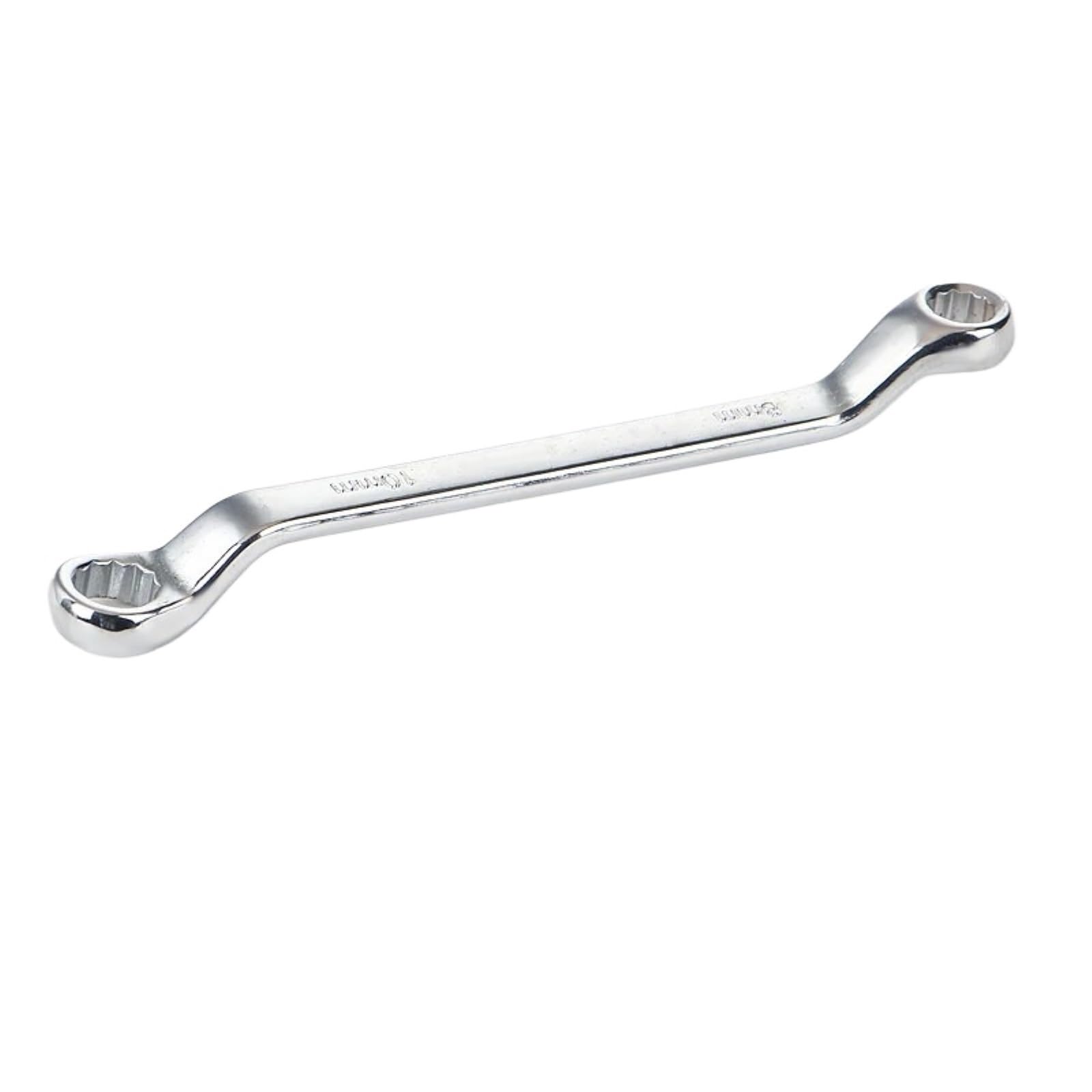 AYYSSM Double Box End Wrench CR-V Steel Mirror Polished Double Head Spanner Auto Repair Tool(27-30mm)