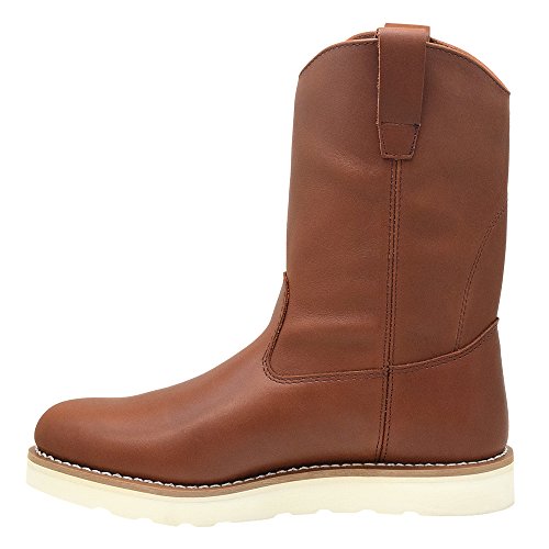 Golden Fox 12" Work Boot Pull On Wellington Wedge Lightweight Outsole for Construction Farming and Ranching4