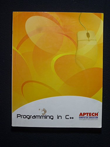 Programming in C++: Aptech Computer Education: Amazon.com: Books