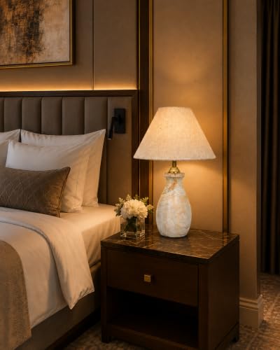 Image of tu casa Wooden Table Lamp | Mango Wood | Jute Shade