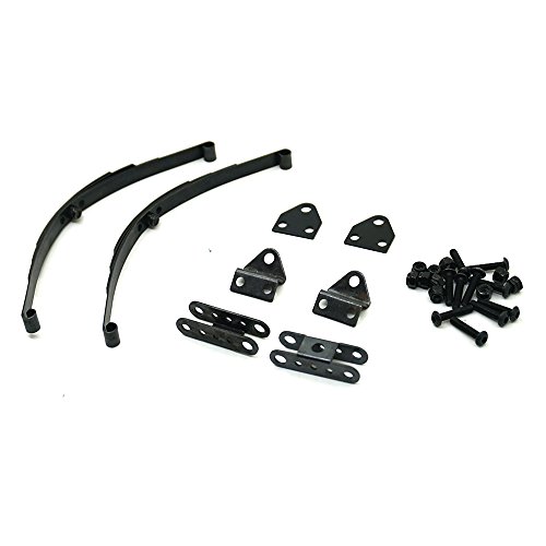 Que-T 1/10 Rock Crawler Steel Leaf Spring Suspension Set For Rc 1/10 D90 Crawler Car #TOP3