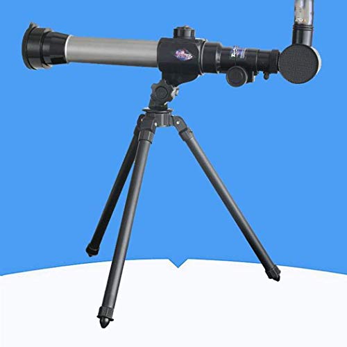Telescopio refractor astronómico para niños y adultos 50mm con trípode miniatura 4