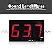 Medidor de Decibelios Medidor de Nivel de Sonido Digital Montado en Pared...