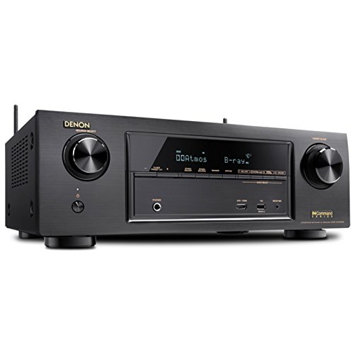 Image of DENON AVR-X1200W 7.2-CH NETWORK AV RECEIVER WITH DOLBY ATMOS, WI-FI, AIRPLAY, BLUETOOTH, 4K & 3D PASS-THROUGH