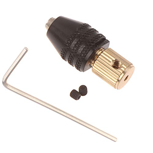 Drill Set bit Electric Motor Shaft Mini Drill Chuck Fixture Drill Bit Micro Drill Chuck Hex Drill Chuck Adapter Drill Collet Adapter(2)