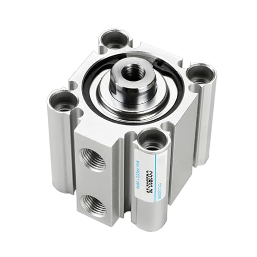 Cylindre compact double effet CQ2B80 course 100 mm vérin pneumatique mince - 5