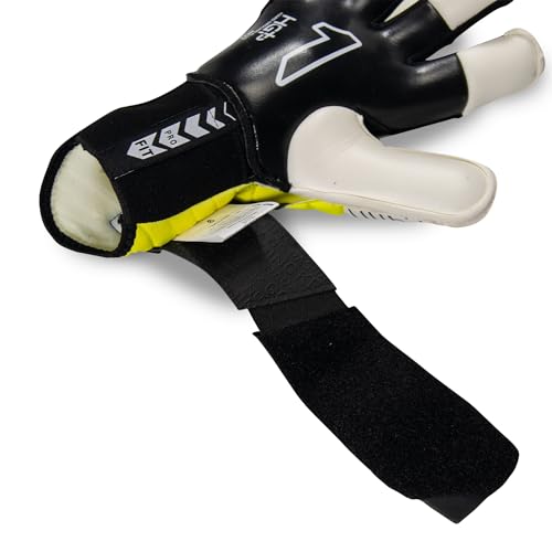 Gants de Gardien Rinat Egotiko Stellar Alpha Junior Jaune Taille 5 Matchs - 4