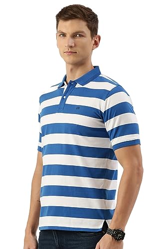 Image of Peter England Men's Cotton Regular Fit Polo T-Shirt