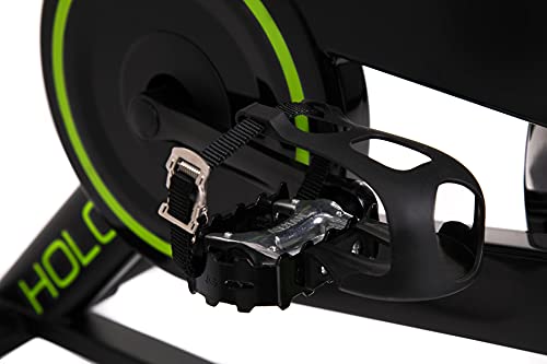 Foto von Zipro Erwachsene Spinning-Rad Fitnessbike Heimtrainer Holo 2 bis 130kg, Schwarz, One Size, einheitsgröße, 5944594, Stabile Pedale, Hilfreicher Computer