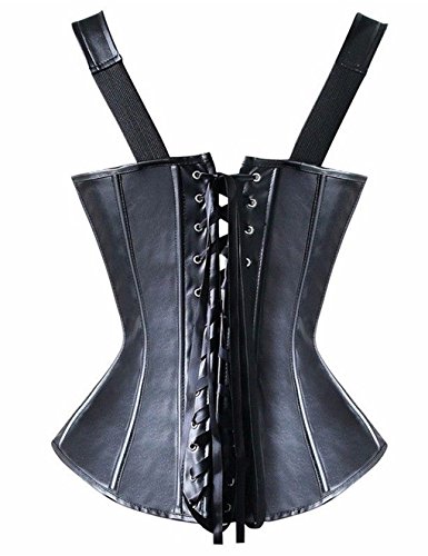 Beauty-You Steampunk women’s vintage corset made of artificial leather, with a zip - - UK 14 steampunk buy now online Beauty-You Steampunk women’s vintage corset made of artificial leather, with a zip - - UK 14 steampunk buy now online