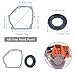 Haishine Crank Case Crankshaft Oil Seal Gasket for Honda GX160 GX200 168F 5.5HP 6.5HP Gasoline Engine Motor Trimmer Generator