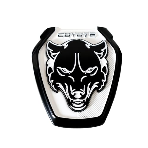 Image of S650 Style Dark Coyote Grille /Decklid Badge (White)