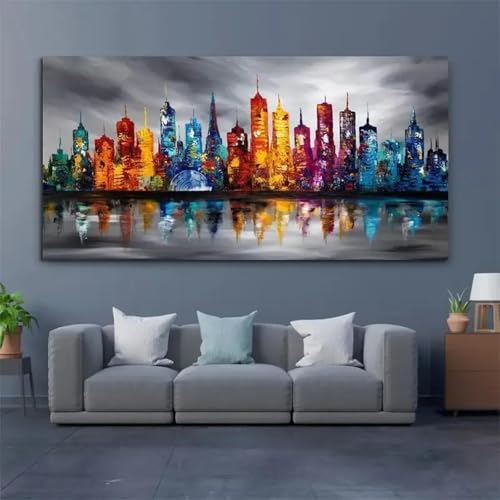 Décoration de chambre d'océan avec toile de coucher de soleil