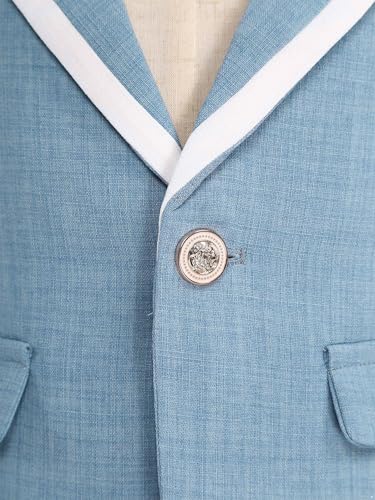 JEYPINMI Kids Boys One Button Single Breasted Formal Suit Vest Top Dressy Waistcoat for Birthday Party Wedding4