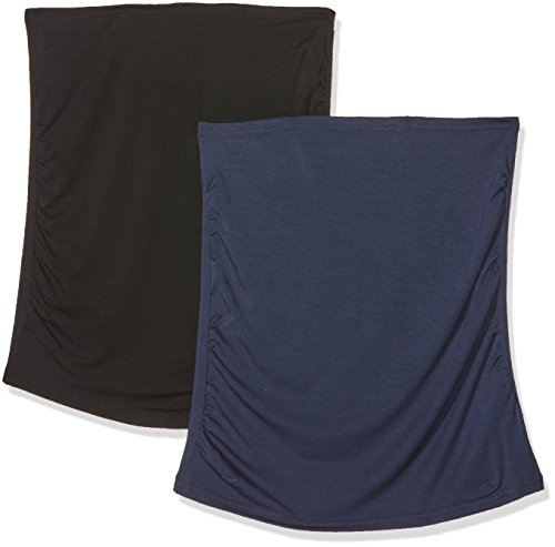 Preisvergleich Produktbild Bellinella Damen Umstandsunterwäsche-Set BL1001, 2er Pack, Mehrfarbig (Dunkelblau and Schwarz), Small (Herstellergröße: S / M)