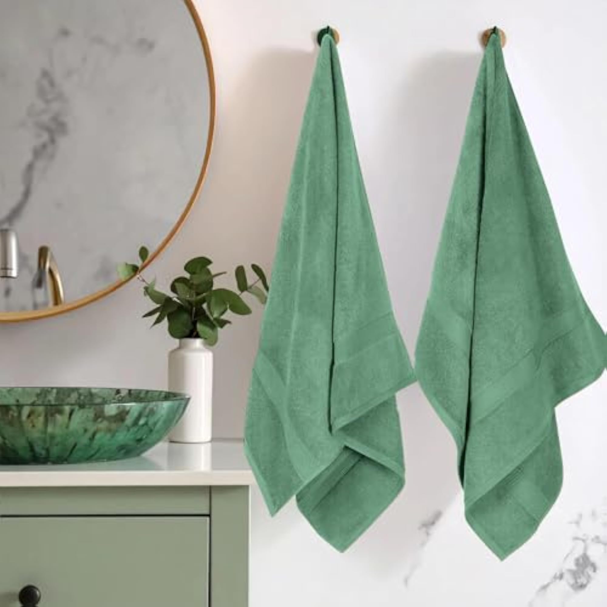 Ultra Soft Quick Dry Hand Towel Set of 2