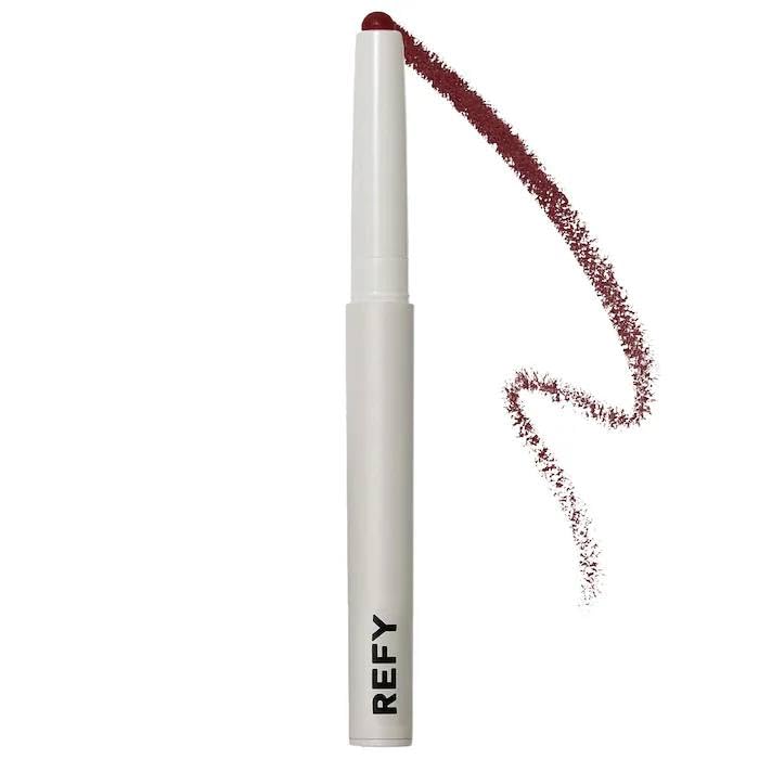 REFY Blur Liner Lip Liner Berry (deep wine pink) + Bonus Entel Pomegranate Sheet Masque with Collagen