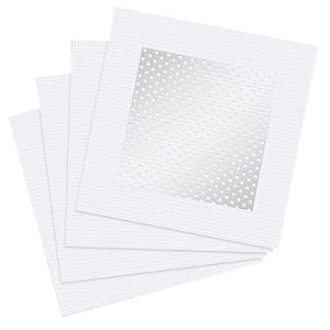 Dreamle Aluminium Wand Reparatur Patch (4 Stück)