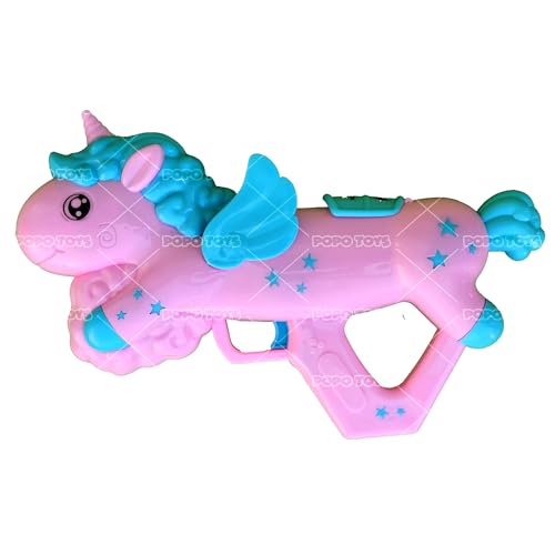 Image of PoPo Toys Holi Unicorn Electric Gun Pichkari |Big Size | Long Range | Loved by Every Child (Unicorn Electric Gun - Big)