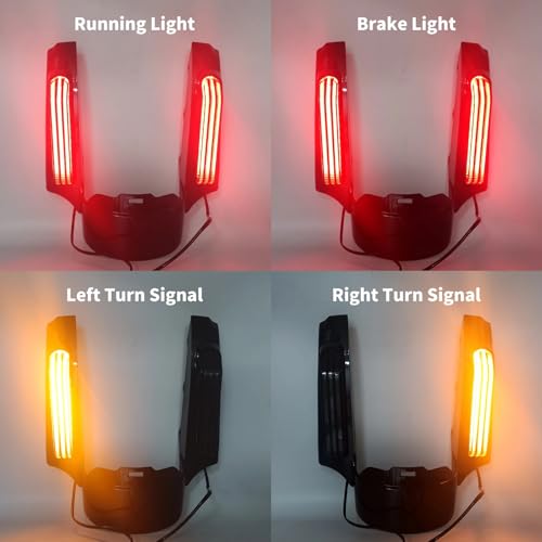 Feu arrière LED moto Touring Electra FLHR FLHTK 2009 2010 2011 2012 2013