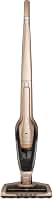 Aspirador de Pó vertical bateria ergorapido 2 em 1 Electrolux 45 min Luz LED pedal limpeza facil escova rotativa bocal extra pelos animais luz frontal LED capacidade 460Ml ERG26 Bivolt Dourado