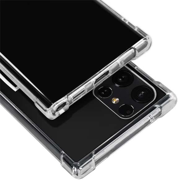 Skinit Clear Phone Case Compatible with Galaxy S22 Ultra - Officially Licensed NFL Las Vegas Raiders Large Logo Design
