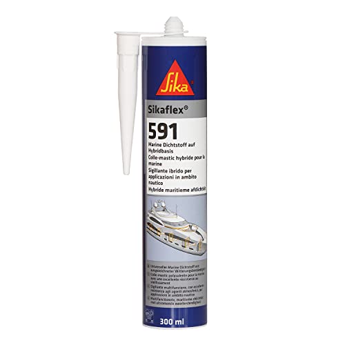 Mastic marine Sikaflex 591 Noir joint flexible sans solvant