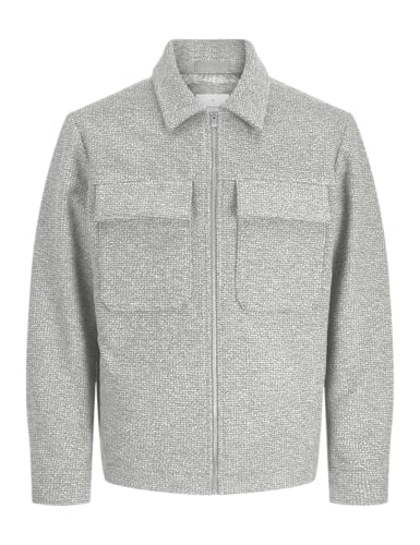 JACK & JONES Herren Jprccrussel Wool Blend Jacket Sn, Light Grey Melange, x_l 1