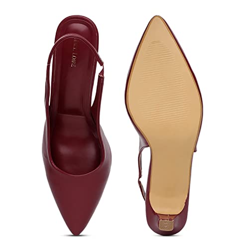 Image of Marc Loire Women's Slip on Casual Solid Pumps Heels
