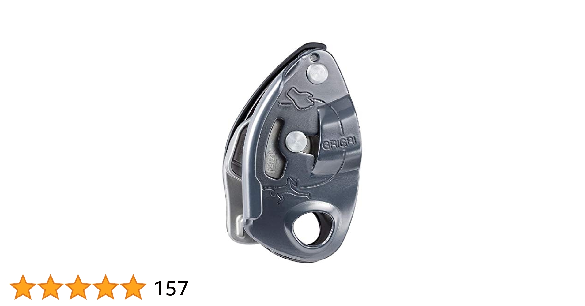Amazon | PETZL グレー GRIGRI 3 クライミングビレイデバイス