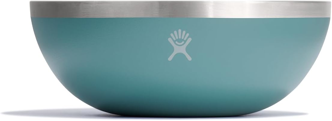 Hydro Flask Outdoor Insulated Serving Bowl – Stainless Steel Food Container with Lid – Camping Kitchen Essentials Half Quart Baltic