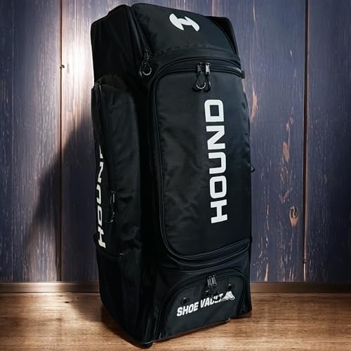 Image of HOUND 251 NOT Out Duffle Cricket Kit Bag (Black)