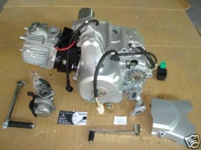 HMParts Engine Set 125 cc 4-Speed 5.2 KW Starter Top and Kickstarter