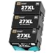 Produktbild 27XL 3 Schwarz Tintenpatrone Kompatibel für Epson 27 XL für Workforce WF-3620 WF-7720 WF-7610 WF-3640 WF-7620 WF-7715 WF-7210 WF-7110 WF-7710