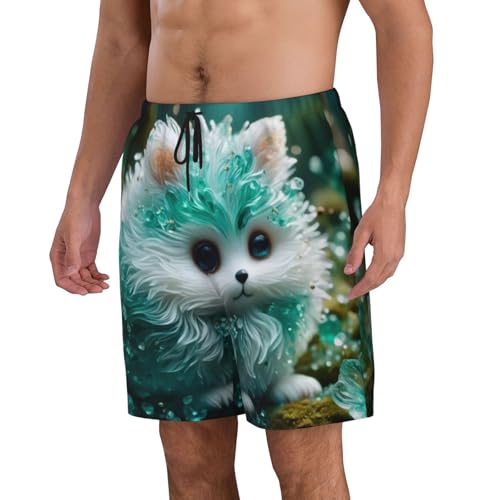 Men's Beach Shorts Animal Creature Mens Swim Trunks Board Shorts with Pockets Swimwear Bathing Suits2
