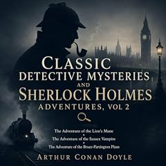 『Classic Detective Mysteries and Sherlock Holmes Adventures, Vol 2』のカバーアート