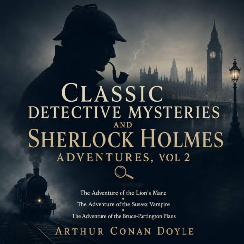 Couverture de Classic Detective Mysteries and Sherlock Holmes Adventures, Vol 2