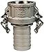 Dixon Valve RC400BLNO, Type C Coupler x Hose Shank