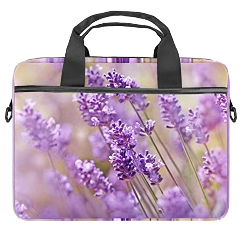 Sac à bandoulière pour ordinateur 13 à 14.5 pouces à motif floral et cactus