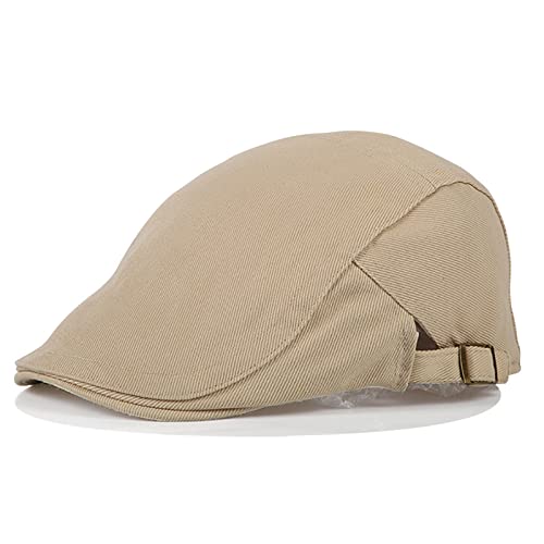 Namzi Boné masculino de algodão Ivy Gatsby Newsboy Hunting Boina masculina (marrom), Marrom, 0
