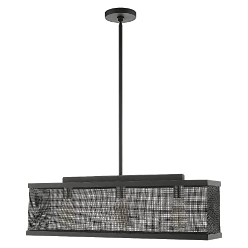 Image of Livex Lighting 46213-91 3 Light Brushed Nickel Chandelier, 6.5 x 30 x 47.75