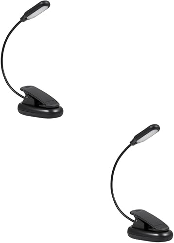 Angoily Lámpara de escritorio regulable 2pcs Lámpara de escritorio LED ajustable lámpara de escritorio luz regulable lámpara de mesa