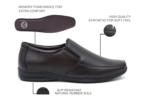 Image of BRUTE Leather Formal Shoes for Men| Men's Office Shoes