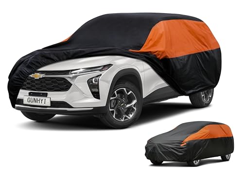 Image of GUNHYI Chevrolet Car Cover Custom Fit Chevrolet Chevy Captiva Waterproof All Weather for Automobiles, Lightweight Full Exterior Cover Outdoor Sun UV Rain Dust Snow Wind Protection.